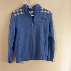 Vineyard Vines girls q-zip pullover